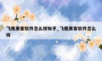 飞鹰黑客软件怎么样知乎_飞鹰黑客软件怎么样